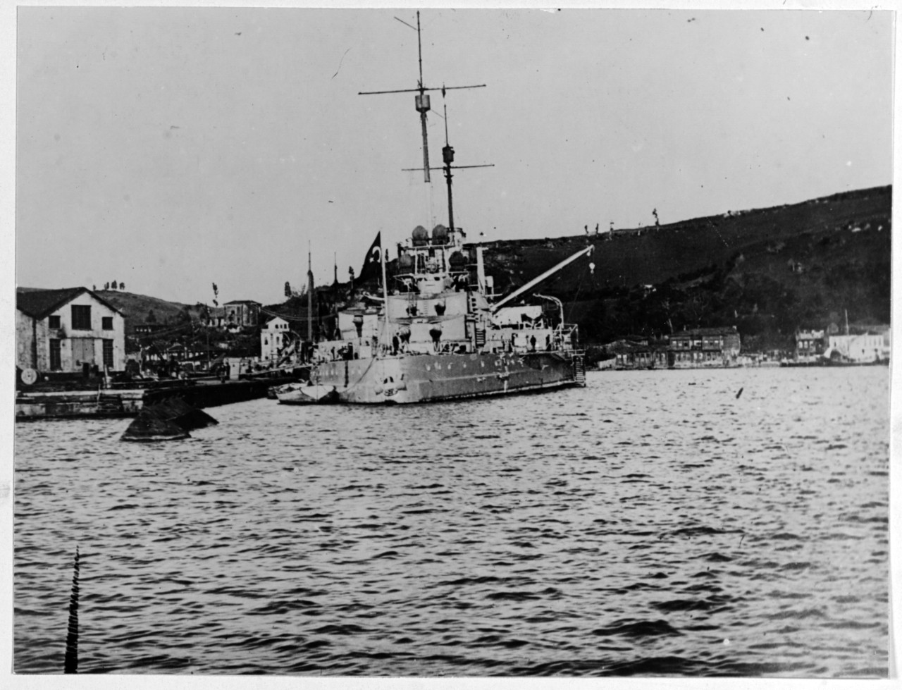 Turkish Battle cruiser YAVUZ (Formerly the German GOEBEN)