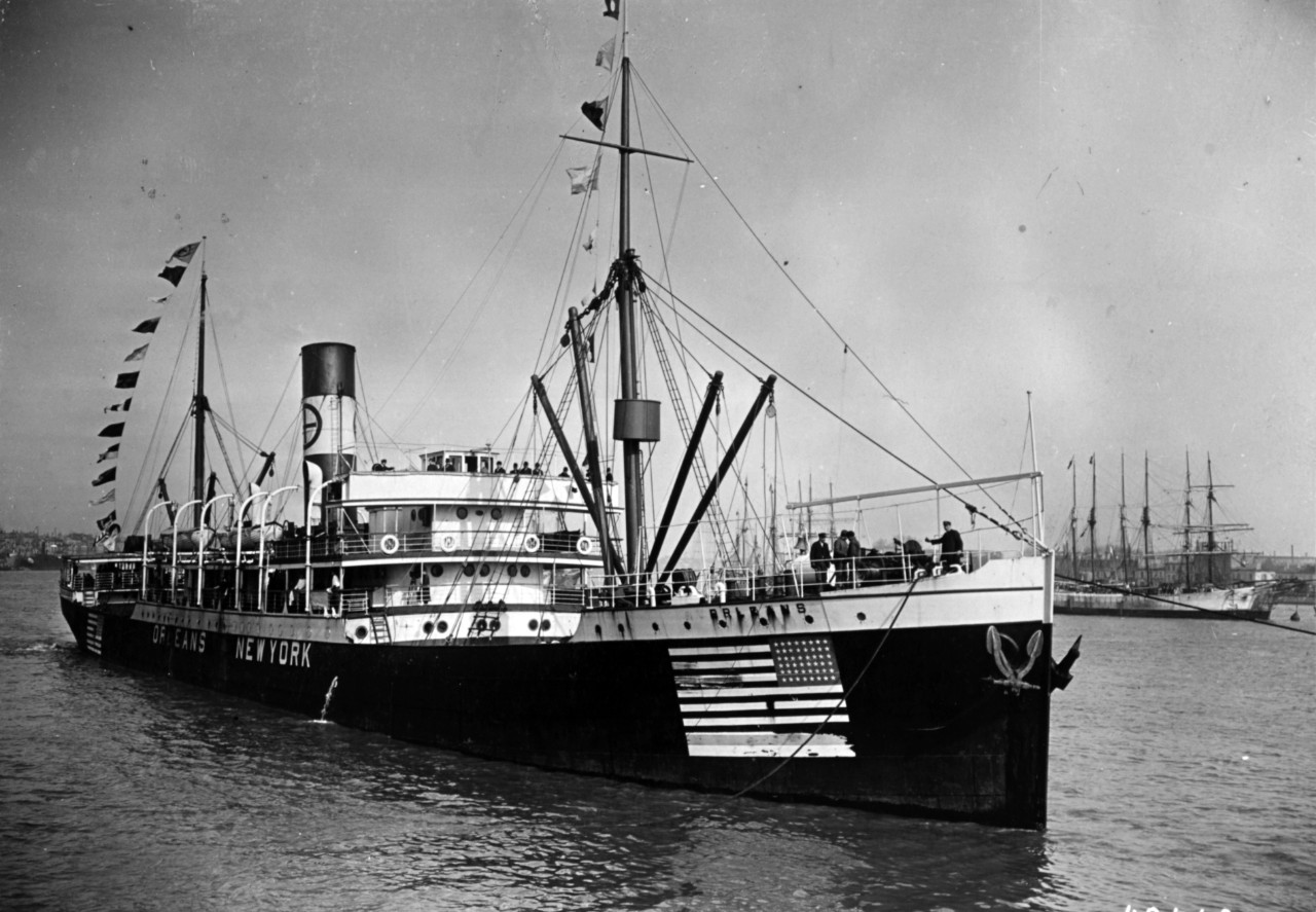 The American merchant ship ORLEANS