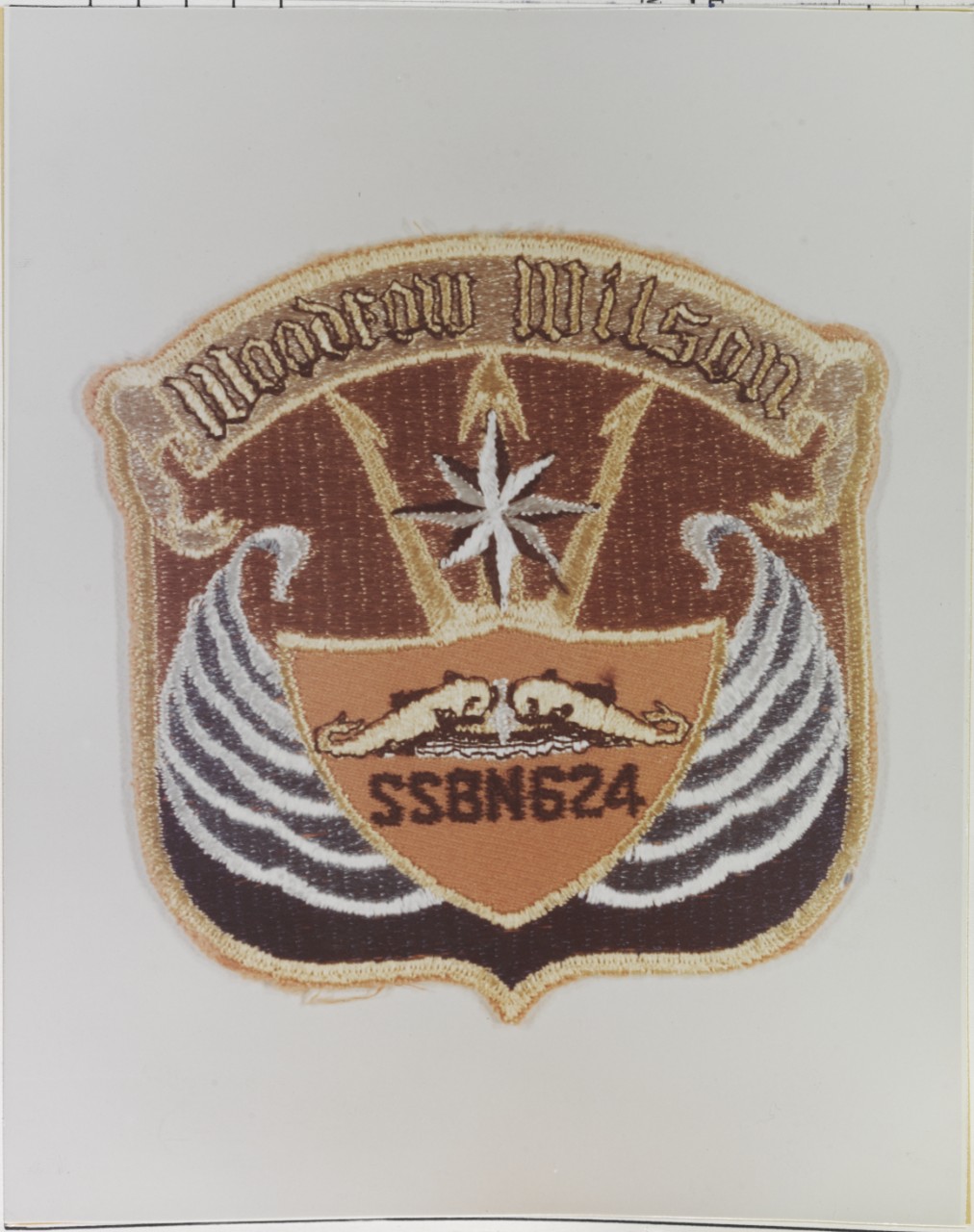 Insignia, patch: USS WOODROW WILSON (SSBN-624)