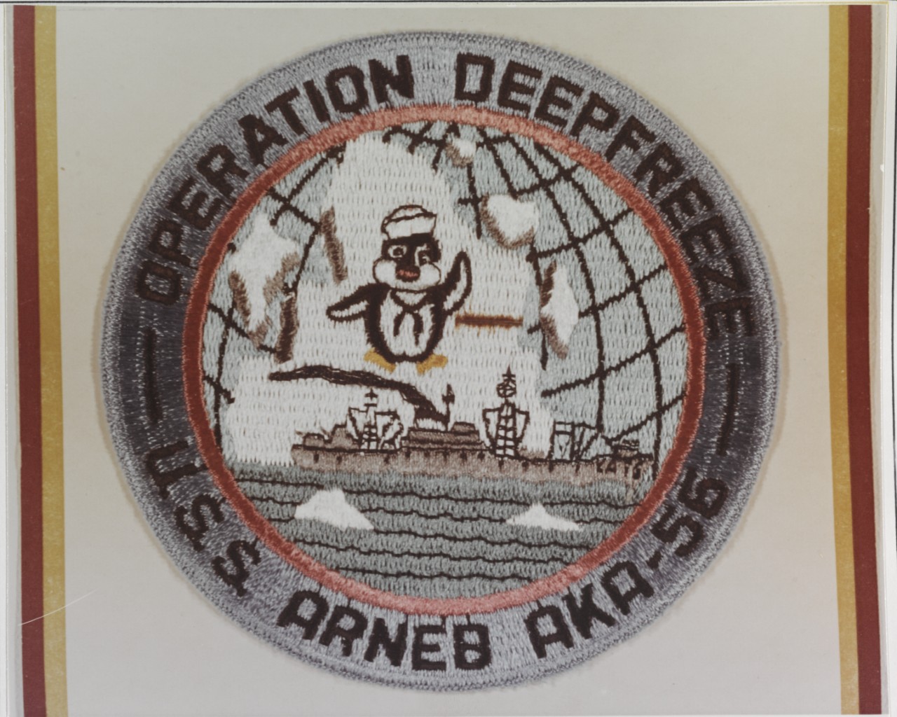 Insignia: USS ARNEB (AKA-56)