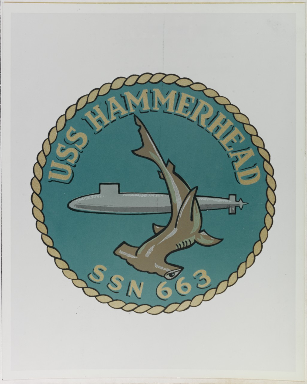 Insignia: USS HAMMERHEAD (SSN-663)