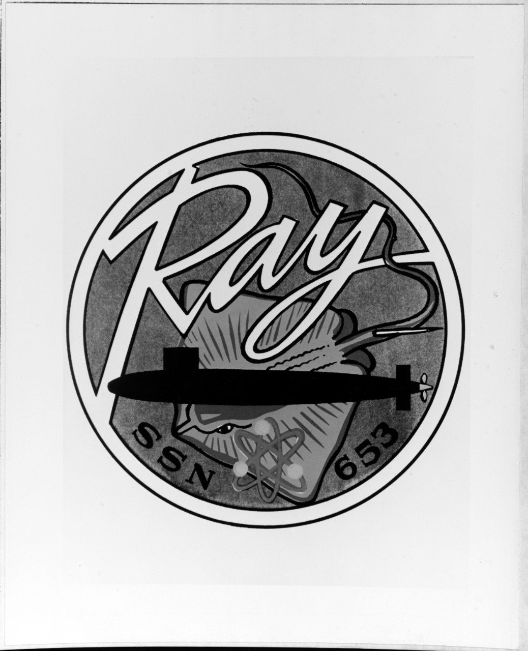 Insignia: USS RAY (SSN-635)