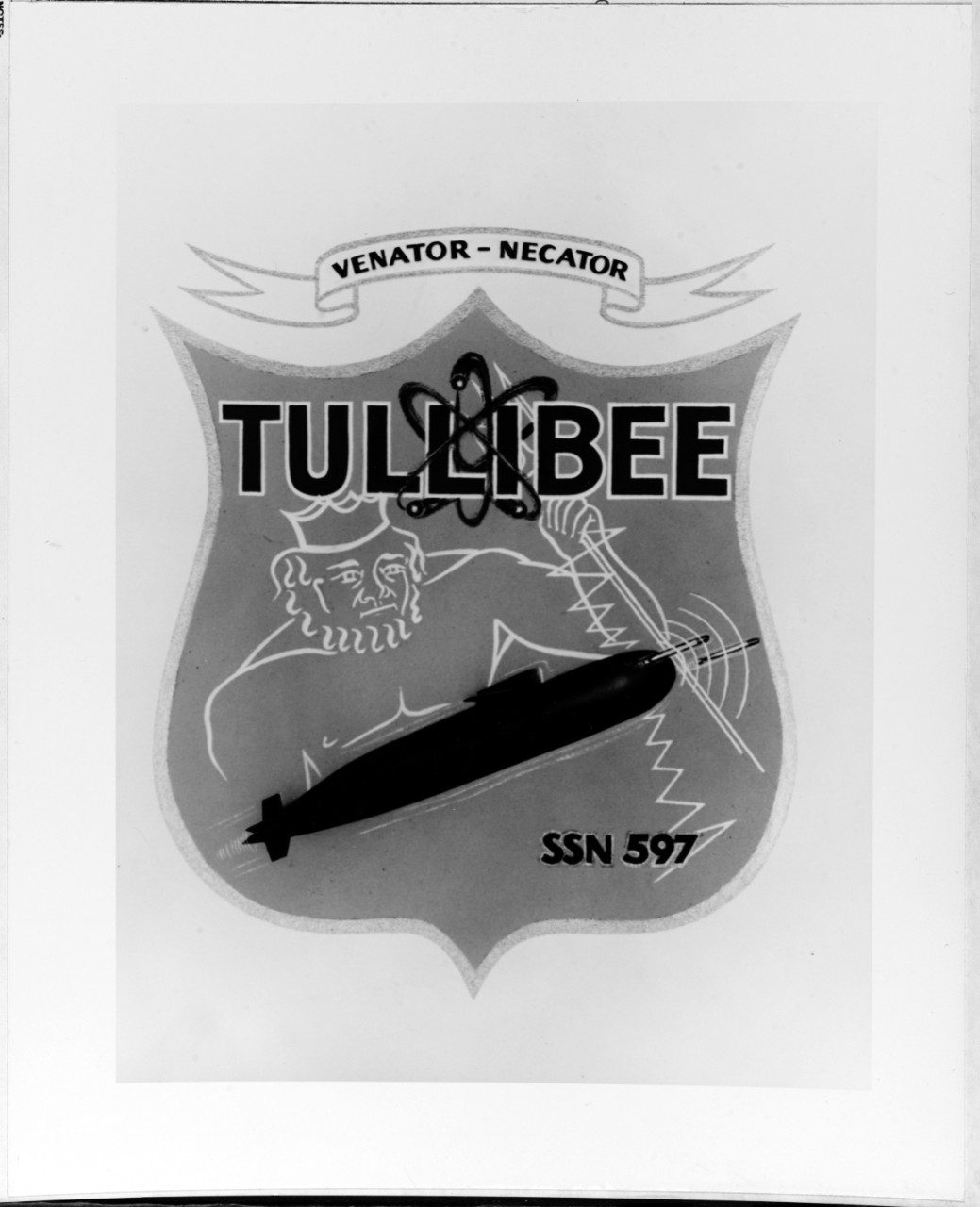 Insignia: USS TULLIBEE (SSN-597)
