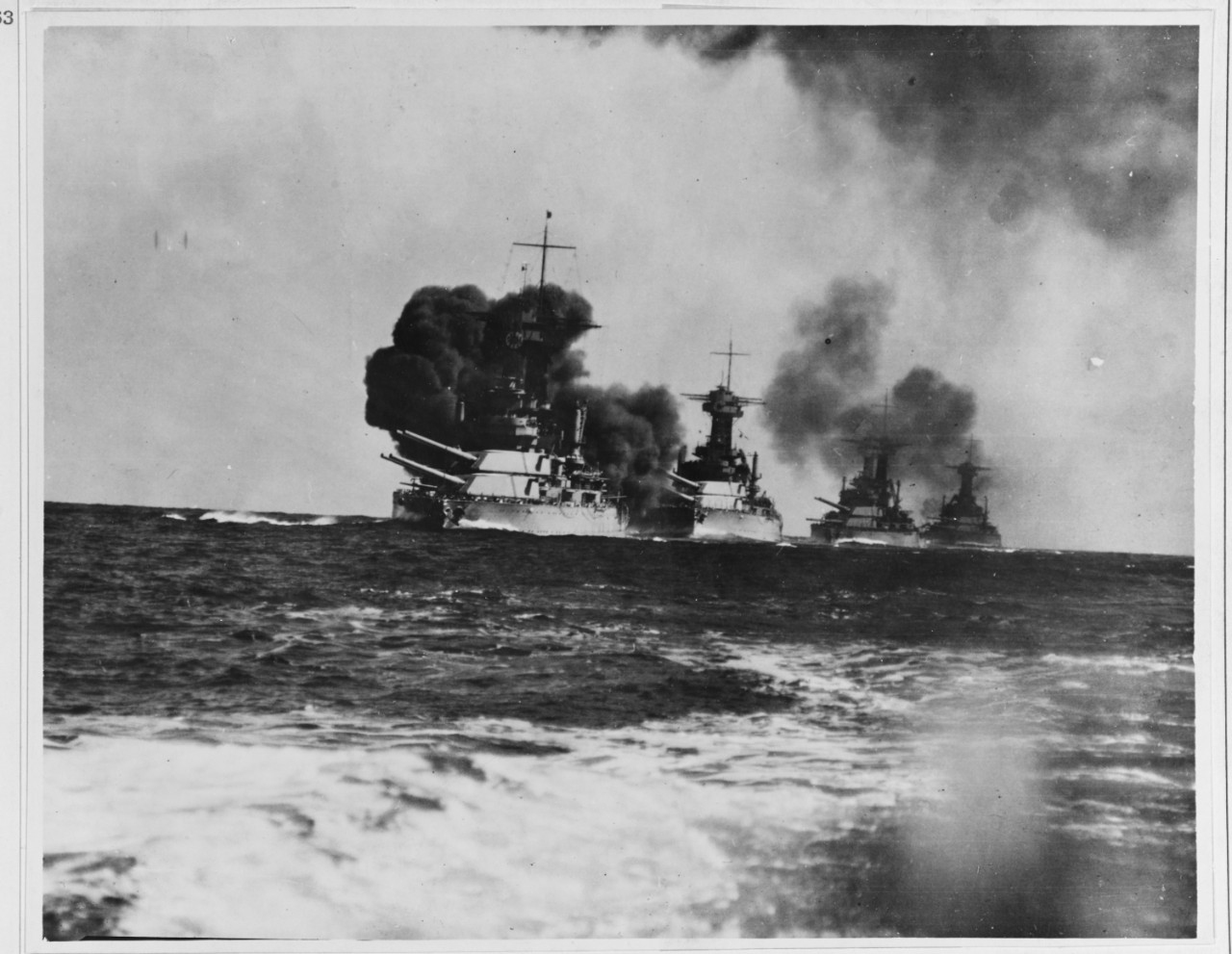 Battleship division practice, 1928