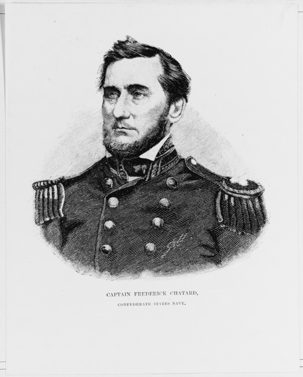 Captain Frederick Chatard, Confederate States Navy
