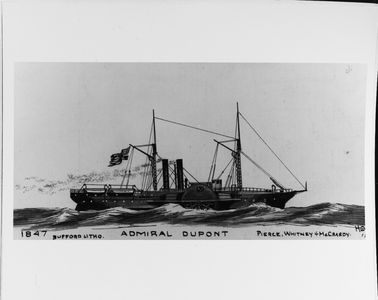 Photo #: NH 63860  Steamship Admiral DuPont
