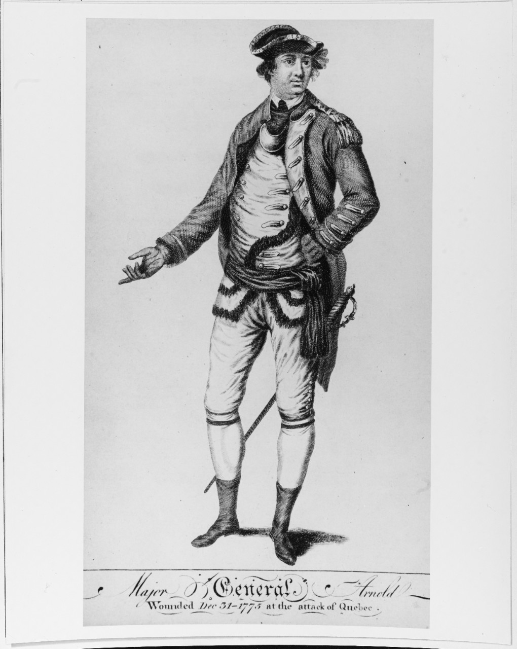 Benedict Arnold (1741-1801), American General