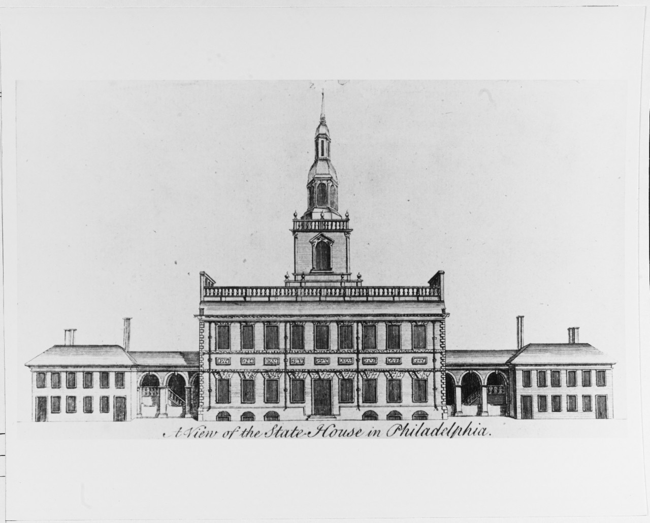 A view of the State House in Philadelphia
