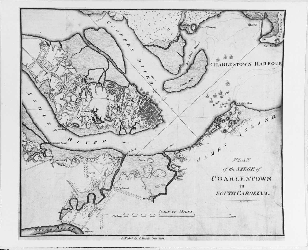 Capture of Charlestown, South Carolina, April-May 1780