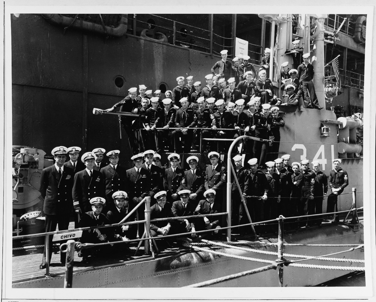 Crew of USS CHIVO (SS-341)