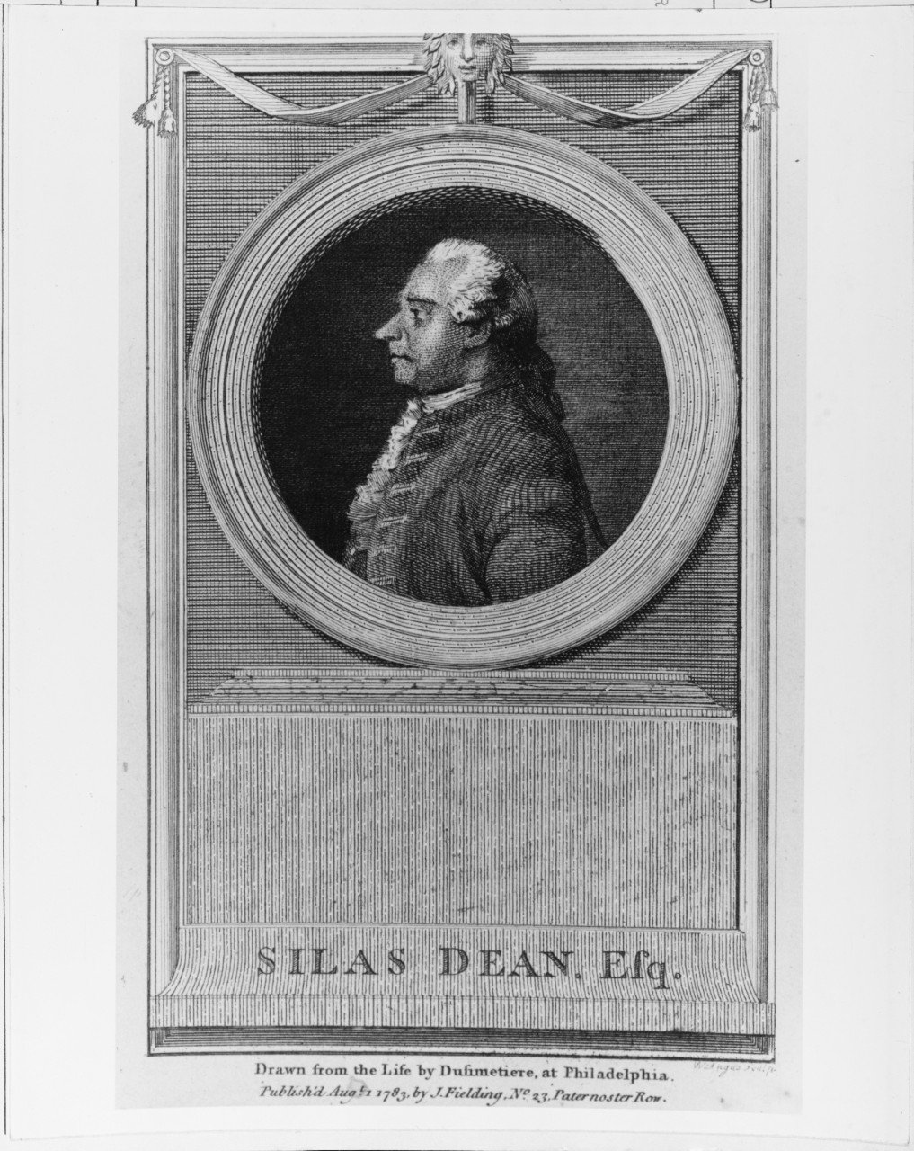Silas Deane (1737-89) American Statesman & Diplomat