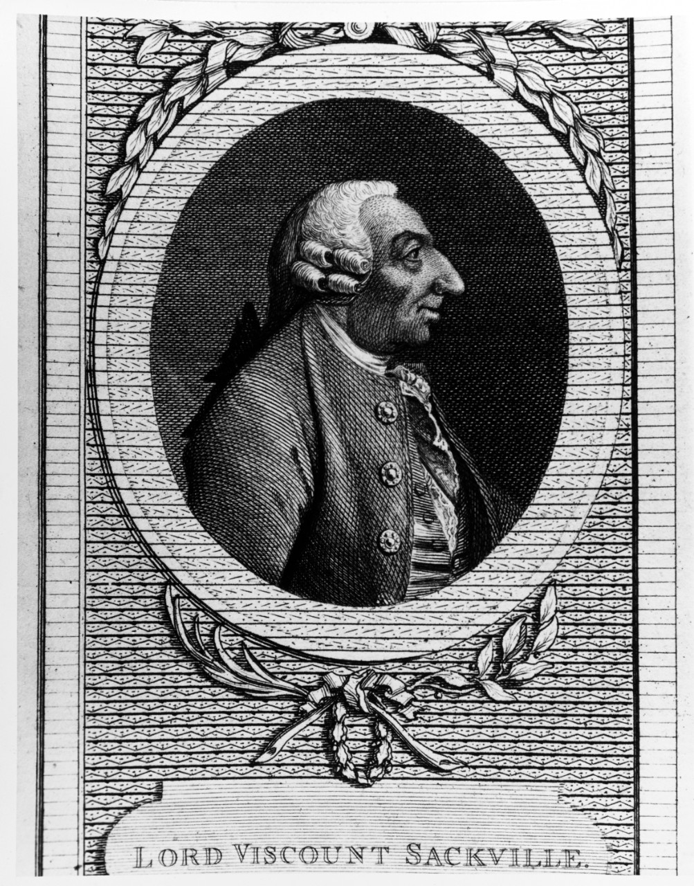 George Sackville Germain, first Viscount Sackville (1716-1785), English Statesman