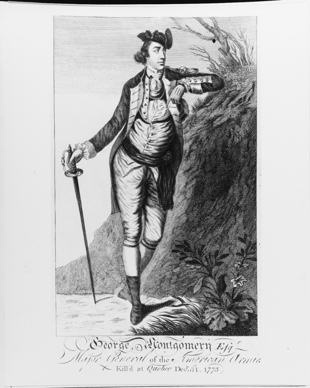 Richard Montgomery (1738-1775), American General 