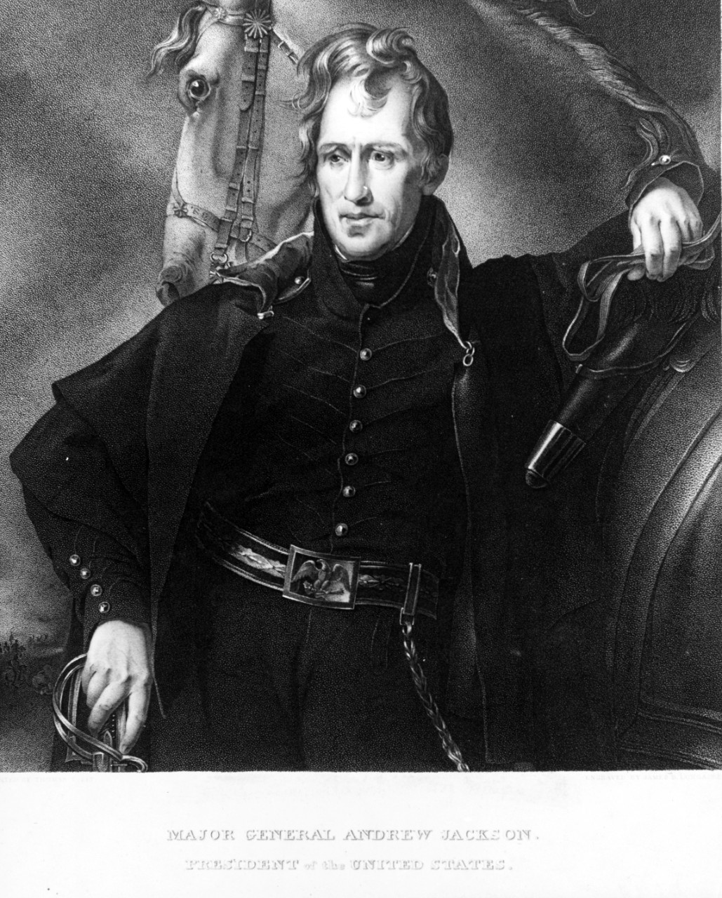 Andrew Jackson (1767-1845), American General and President