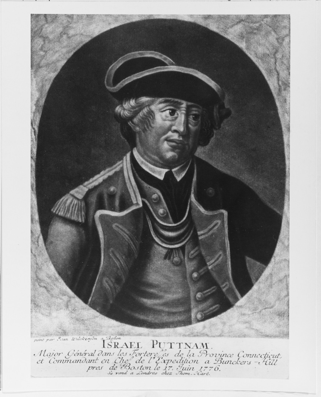 Israel Putnam (1718-1790), American General