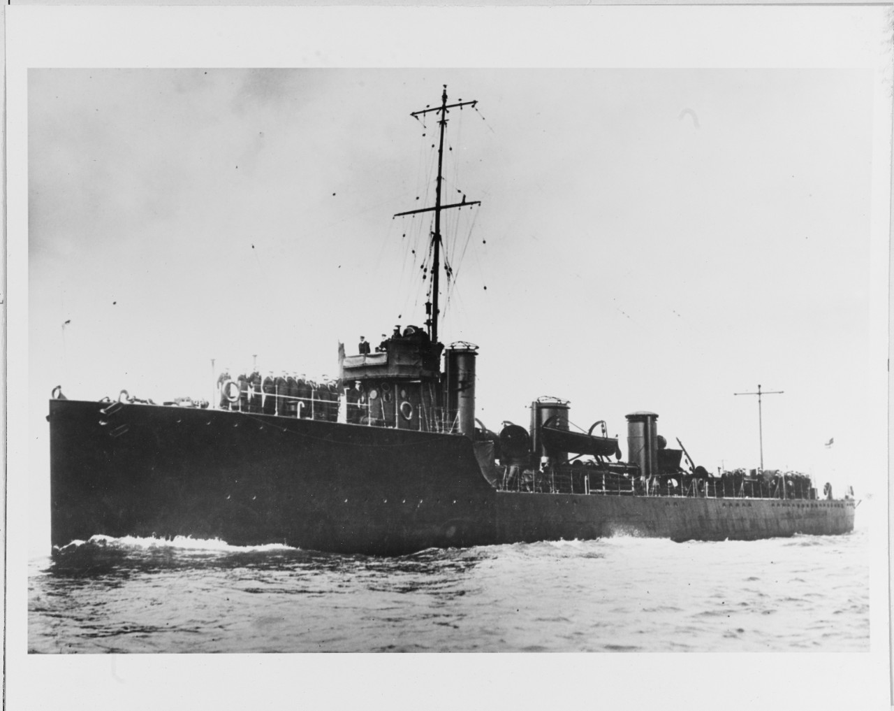 HMS ACHATES (British destroyer, 1912), circa 1914