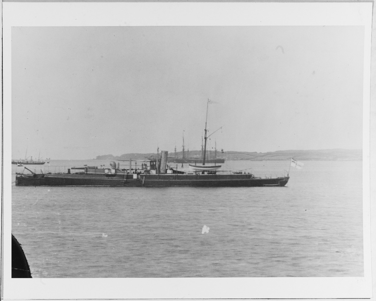 SMS BRUMMER (German armored gunboat, 1884)