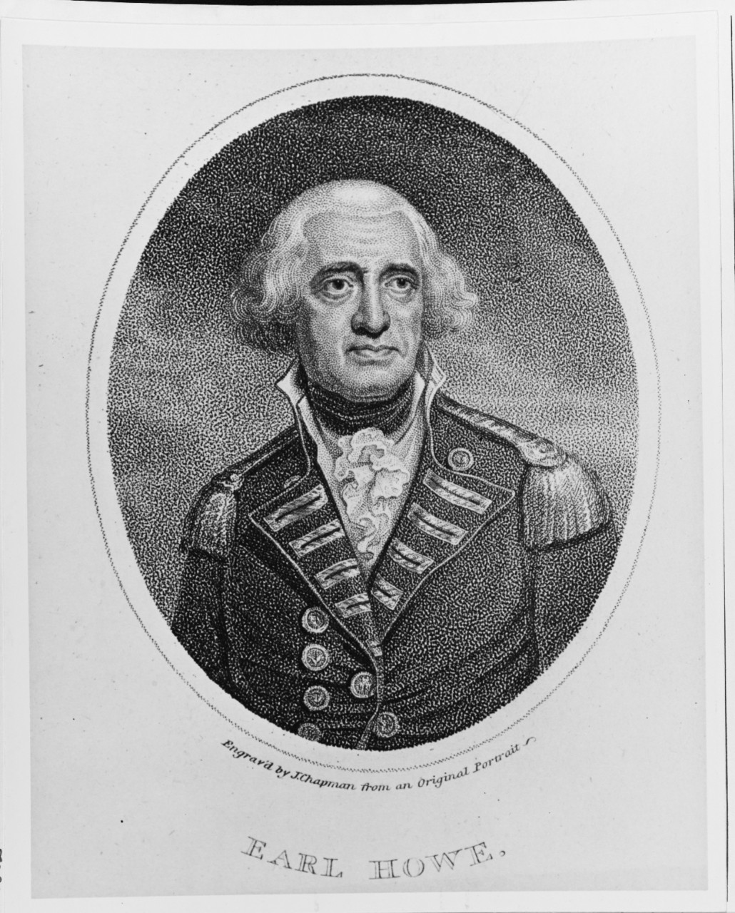 Earl Richard Howe (1726-1799), Admiral of the Fleet, Royal Navy
