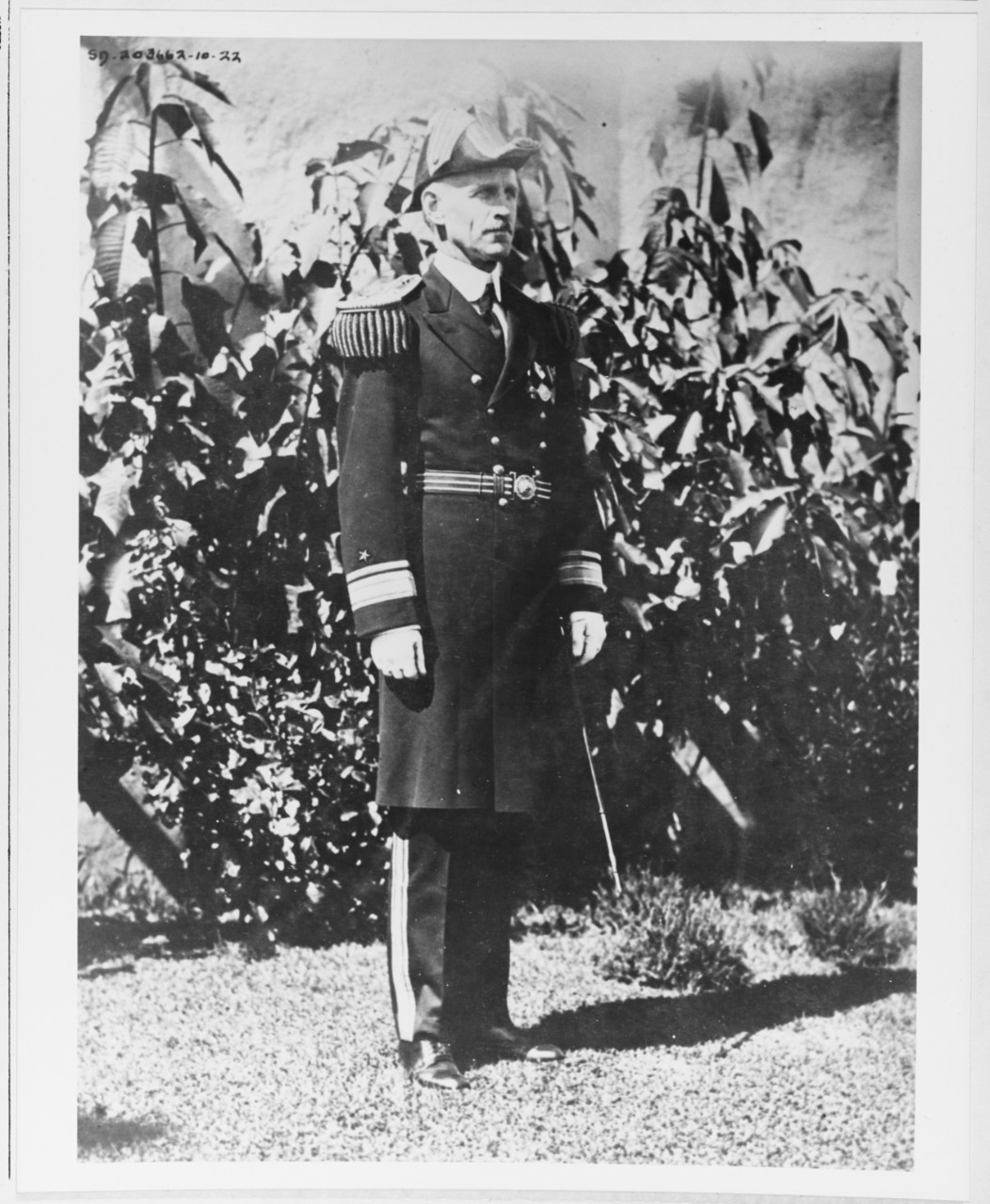 Rear Admiral G. H. Burrage, USN