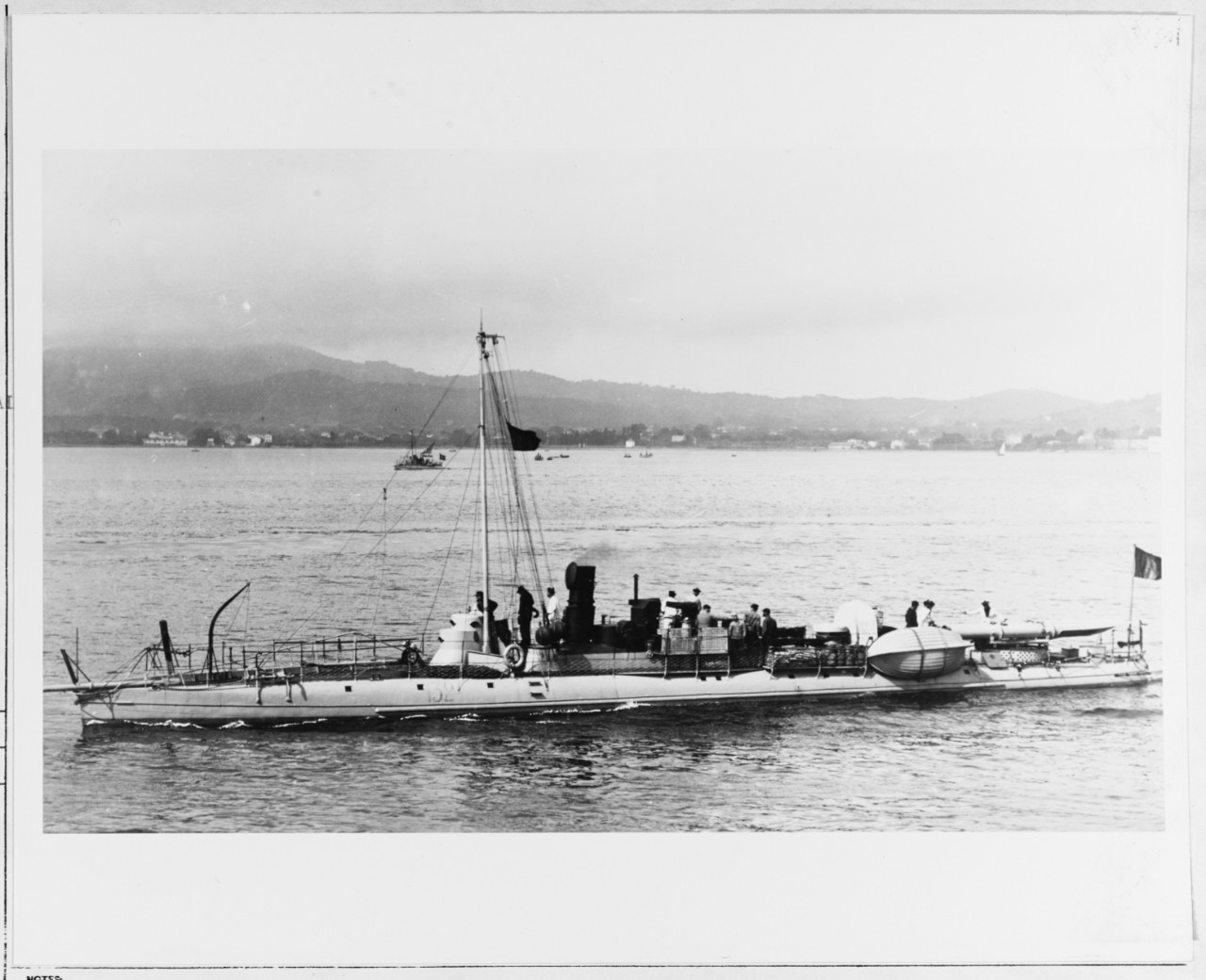 TORPILLEUR 132 (French torpedo boat, 1890)