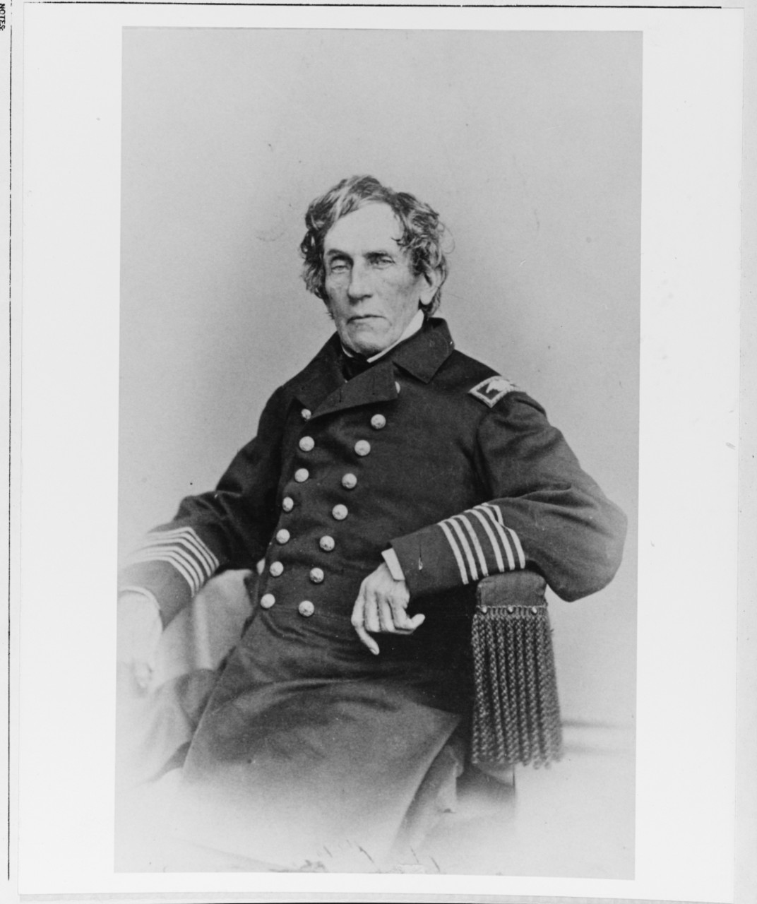 Paymaster Benjamin J. Cahoone, USN, circa 1864.