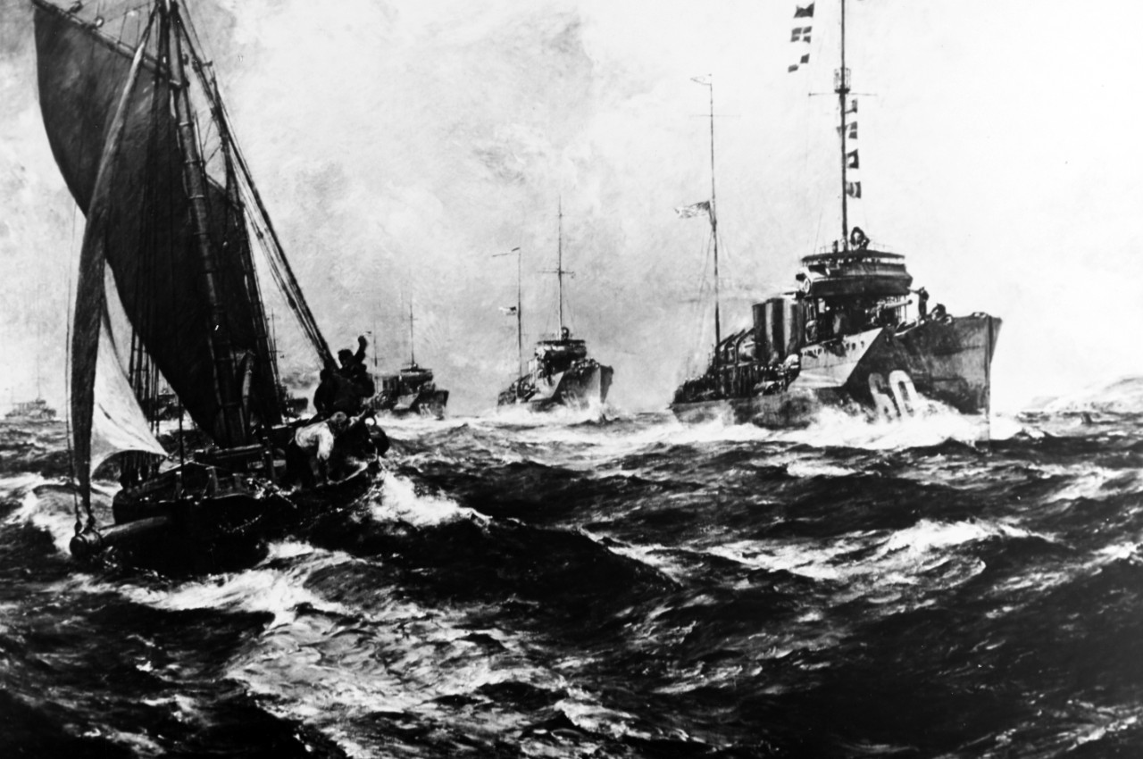 Return of the Mayflower, 4 May 1917