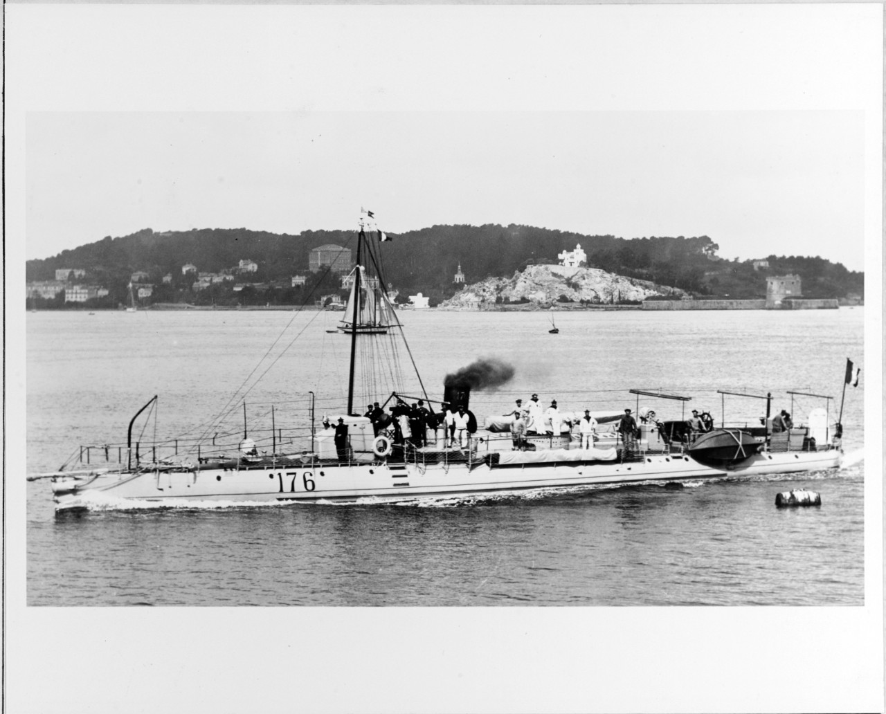 TORPILLEUR 176 (French Torpedo Boat, 1893)