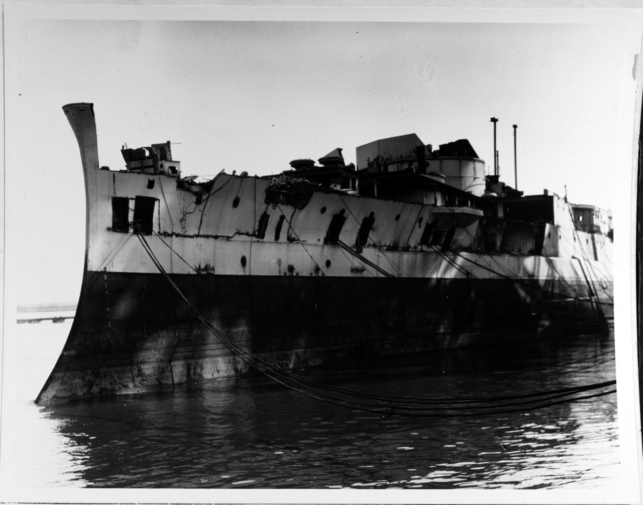 USS FLORIDA (BB-30), April 1932. 