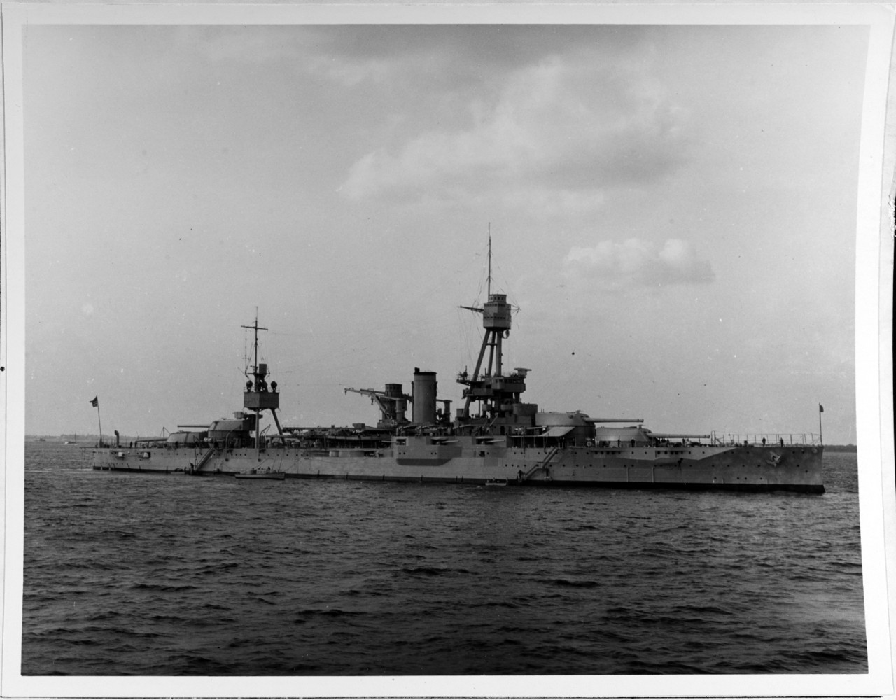 USS NEW YORK (BB-34), October 17, 1929. 