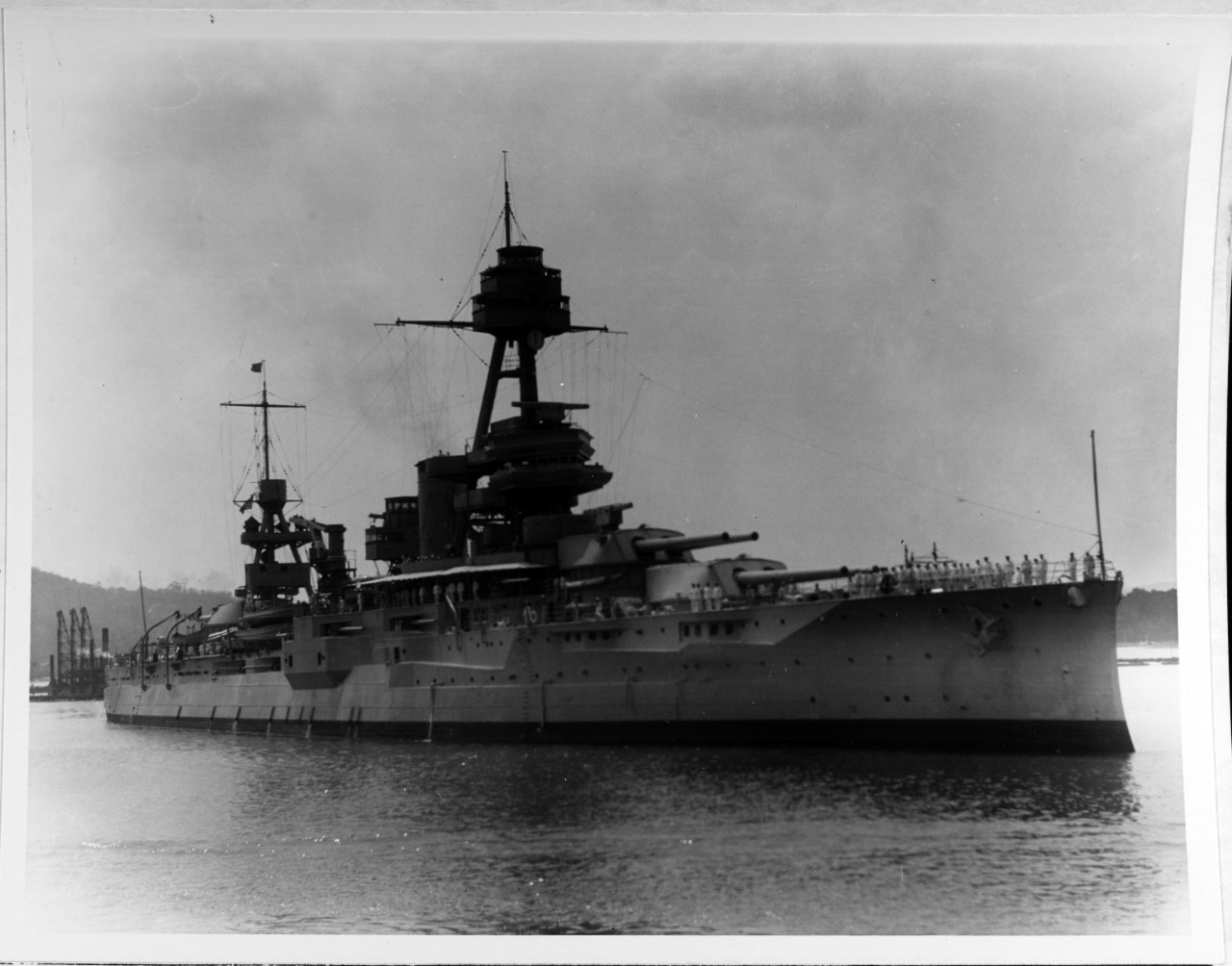 USS TEXAS (BB-35), March 1928. 