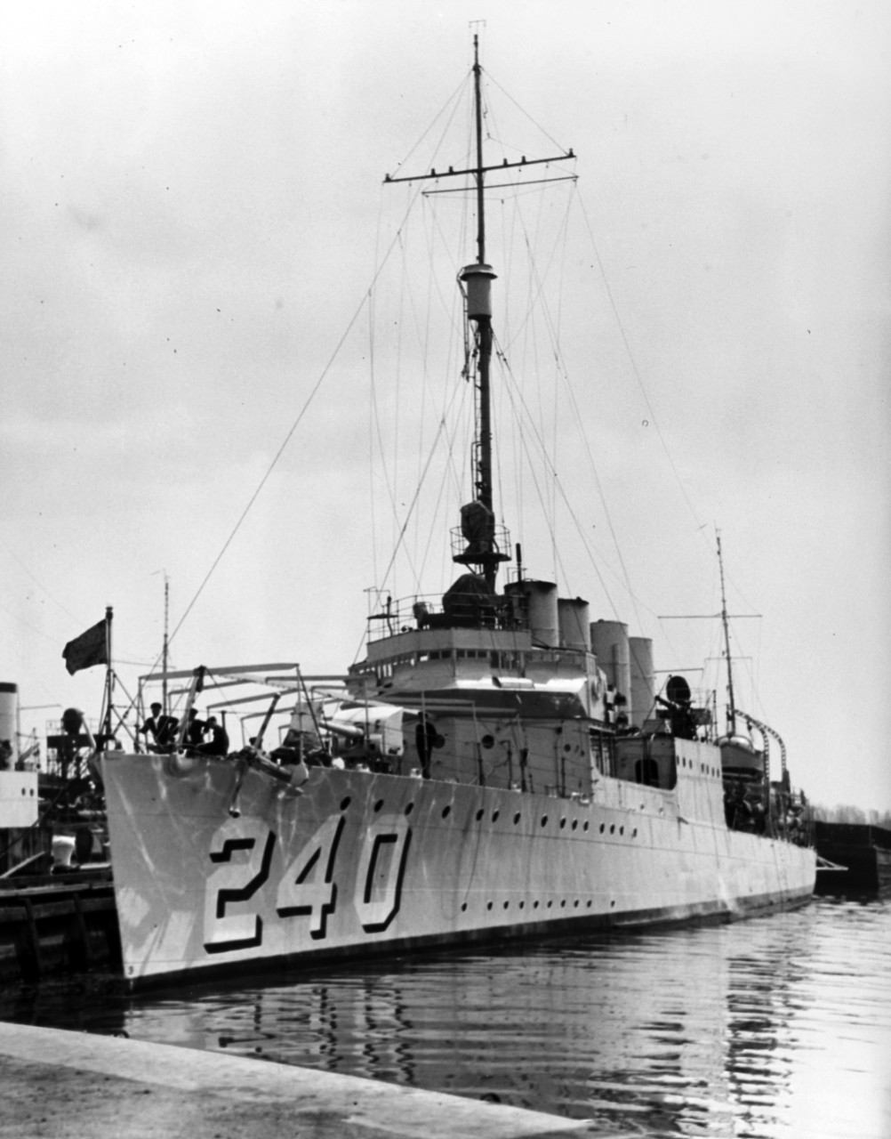 USS STURTEVANT (DD-240), 1932.