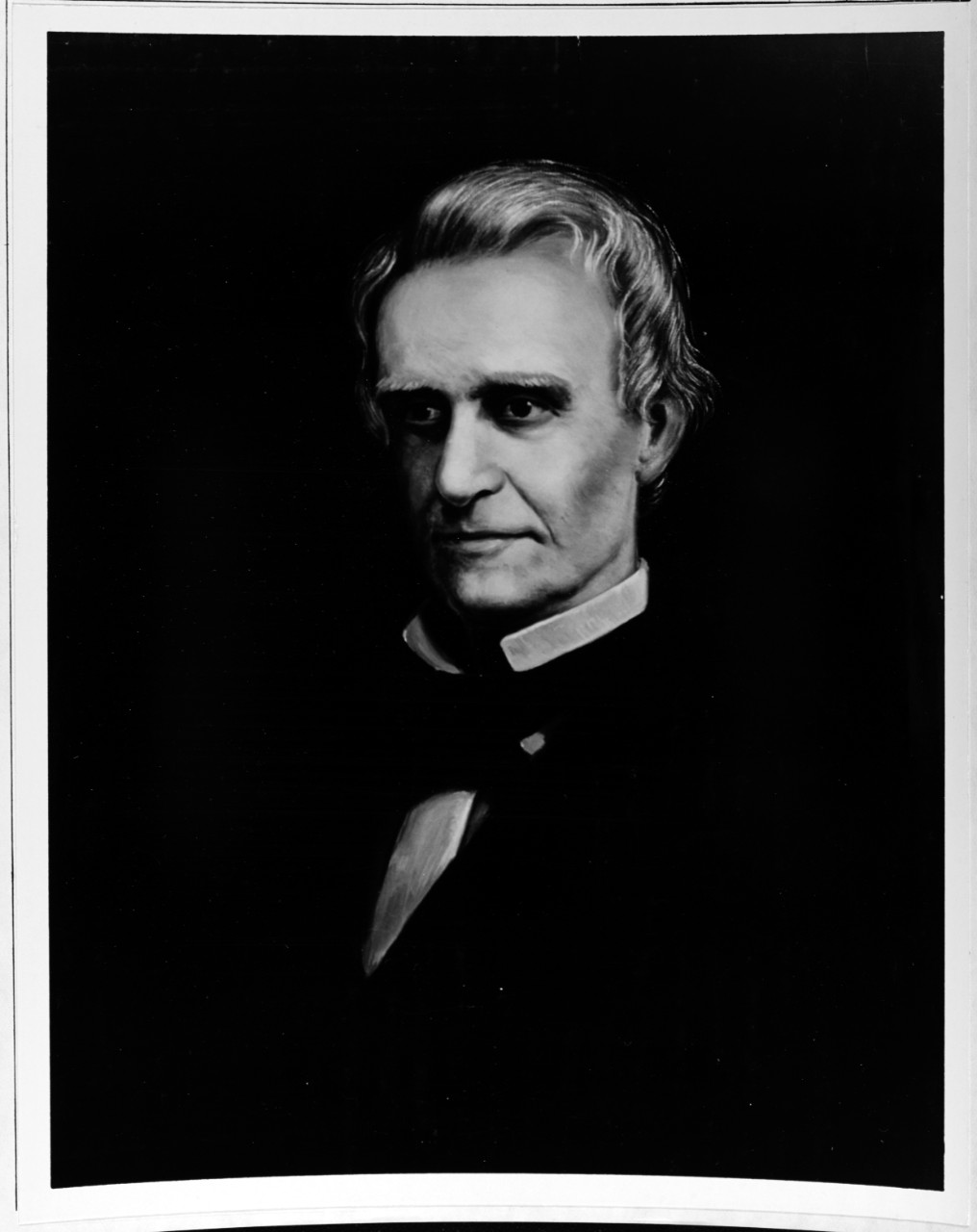 Painting of Secretary of the Navy Richard W. Thompson