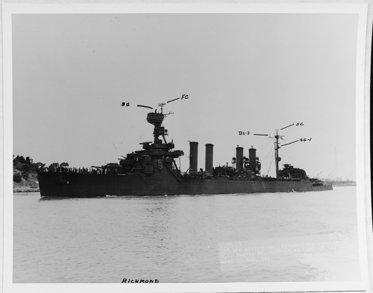 USS RICHMOND (CL-9)