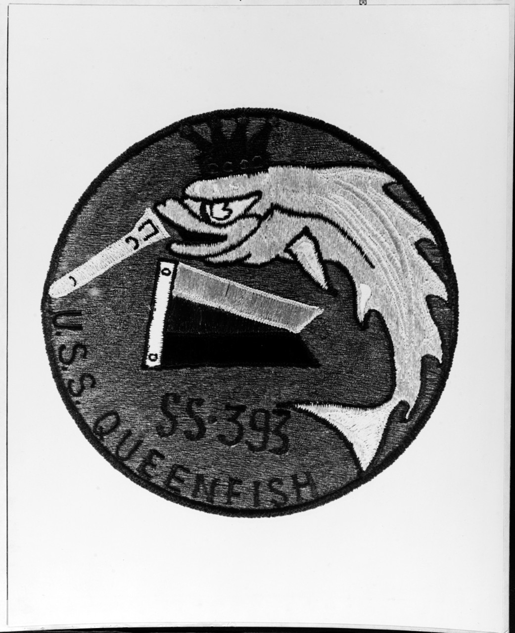 Insignia (Patch): USS QUEENFISH (SS-393)