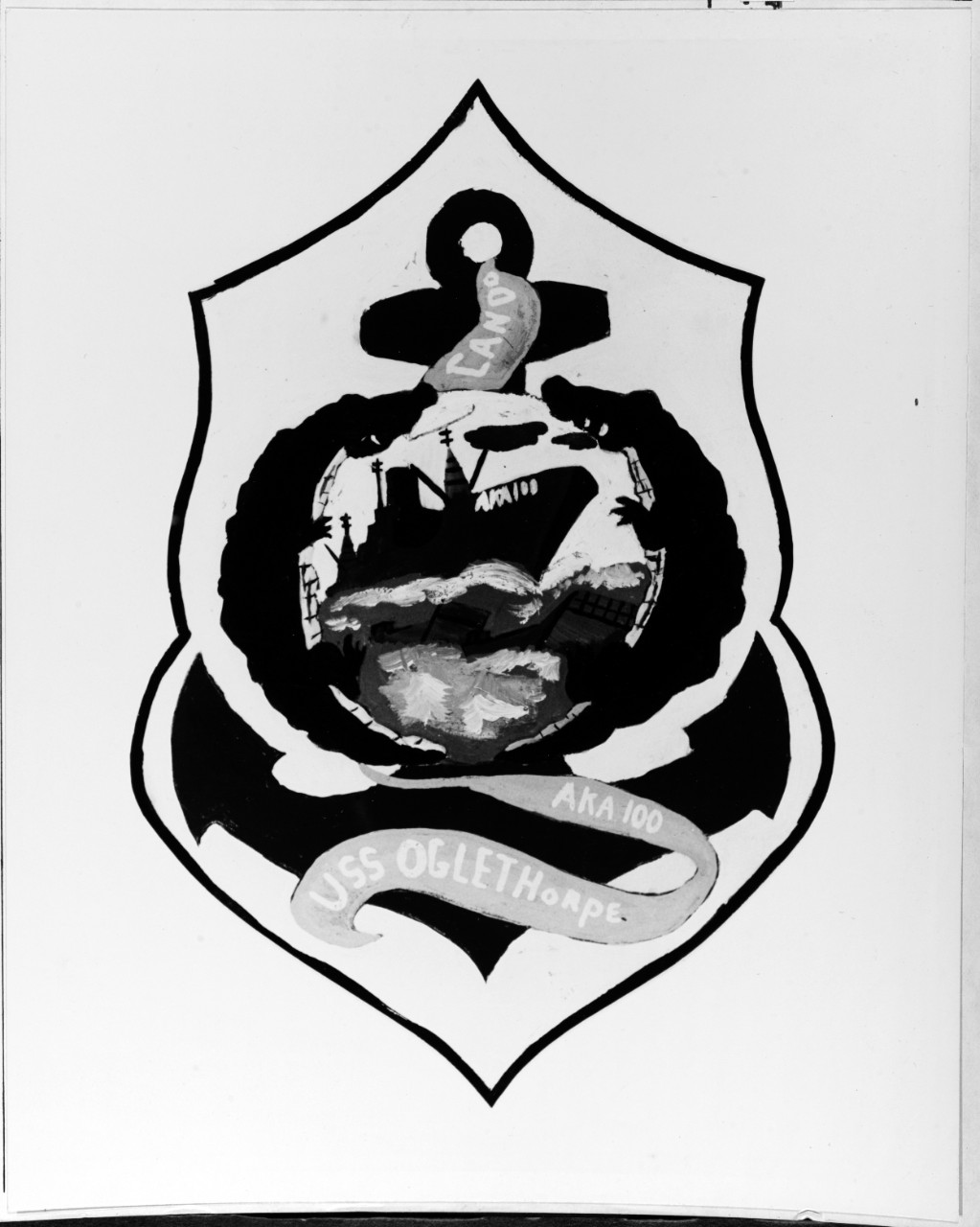 Insignia: USS OGLETHORPE (AKA-100)