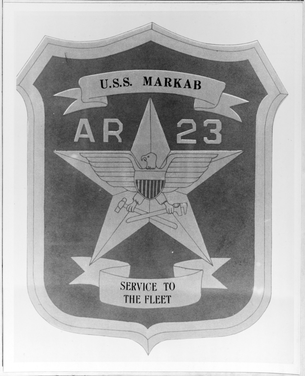 Insignia: USS MARKAB (AR-23)