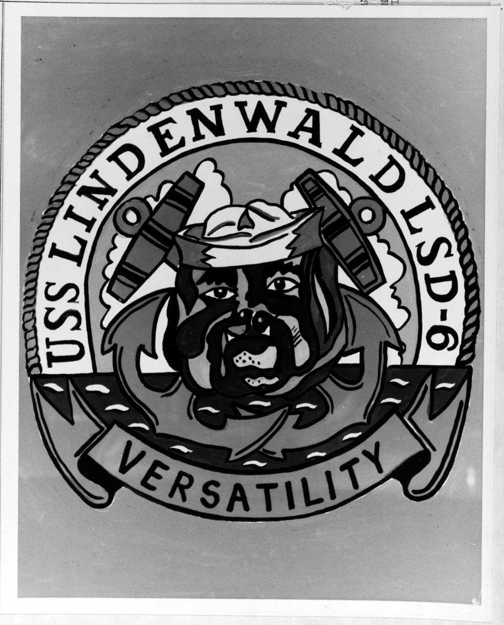 Insignia: USS LINDENWALD (LSD-6)