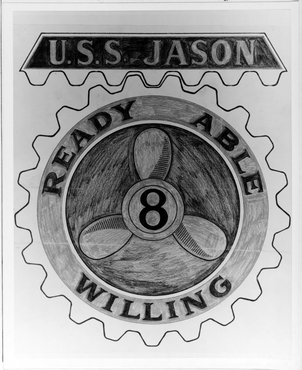 Insignia: USS JASON (AR-8)