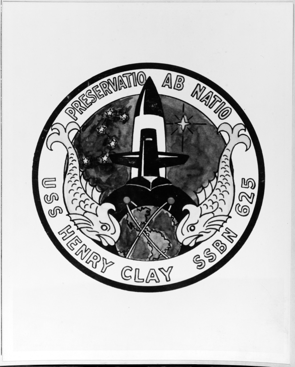 Insignia: USS HENRY CLAY (SSBN-625)