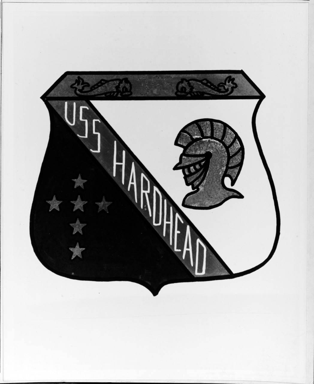 Insignia: USS HARDHEAD (SS-365)