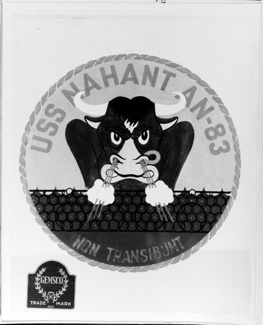 Insignia: USS NAHANT (AN-83)