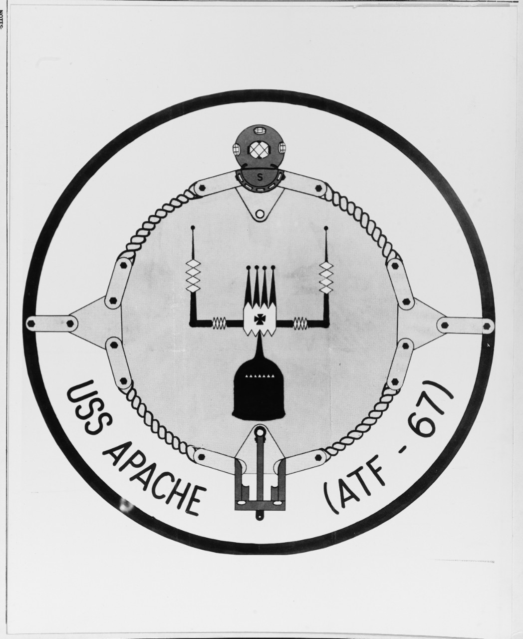 Insignia: USS APACHE (ATF-67)