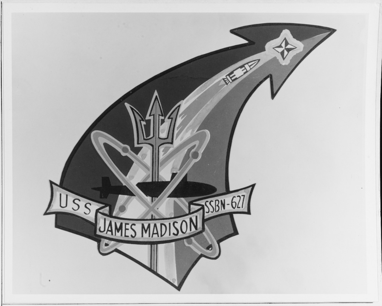 Insignia: USS JAMES MADISON (SSBN-627)