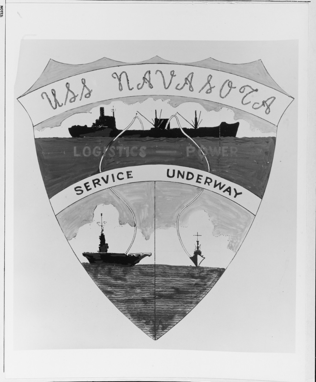 Insignia: USS NAVASOTA (AO-106)