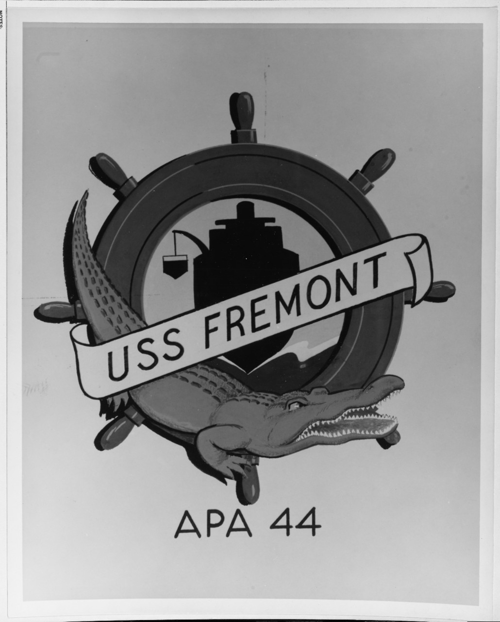 Insignia: USS FREMONT (APA-44)