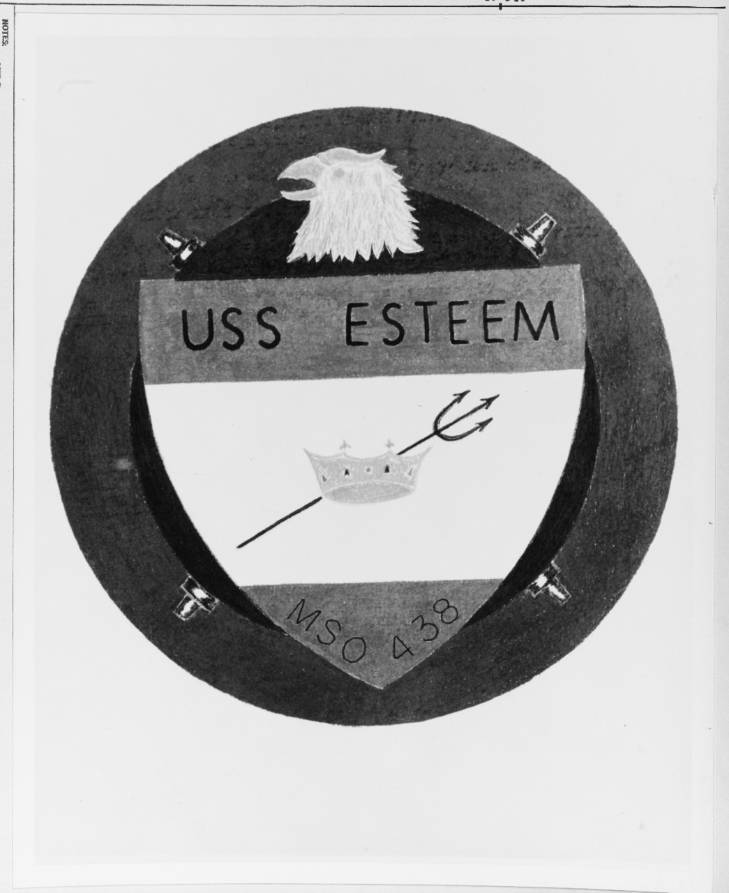 Insignia: USS ESTEEM (MSO-438)