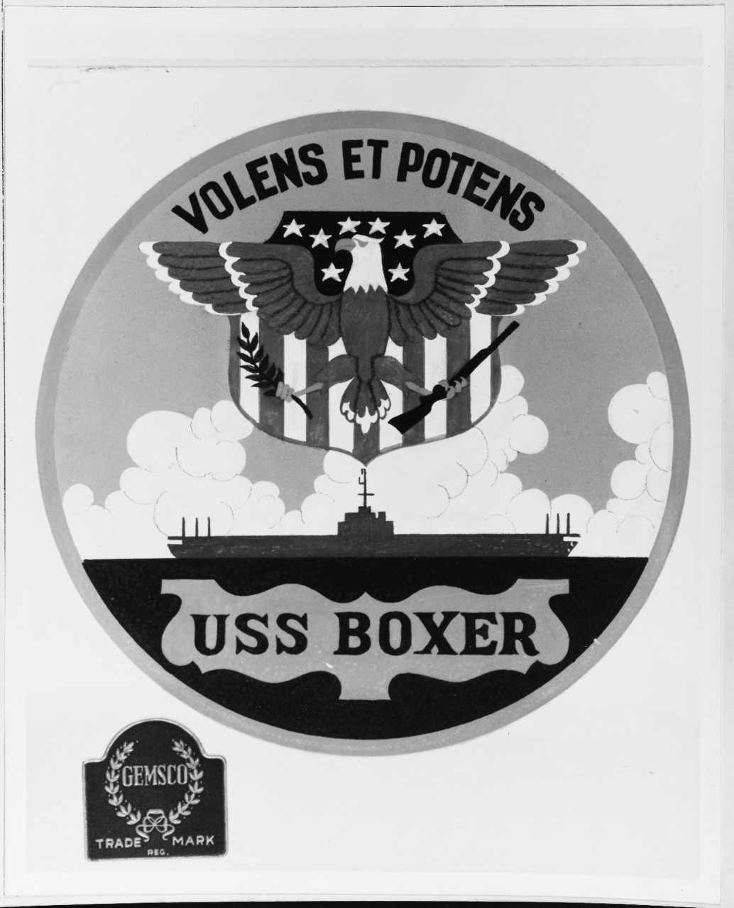 Insignia: USS BOXER (LPH-4)
