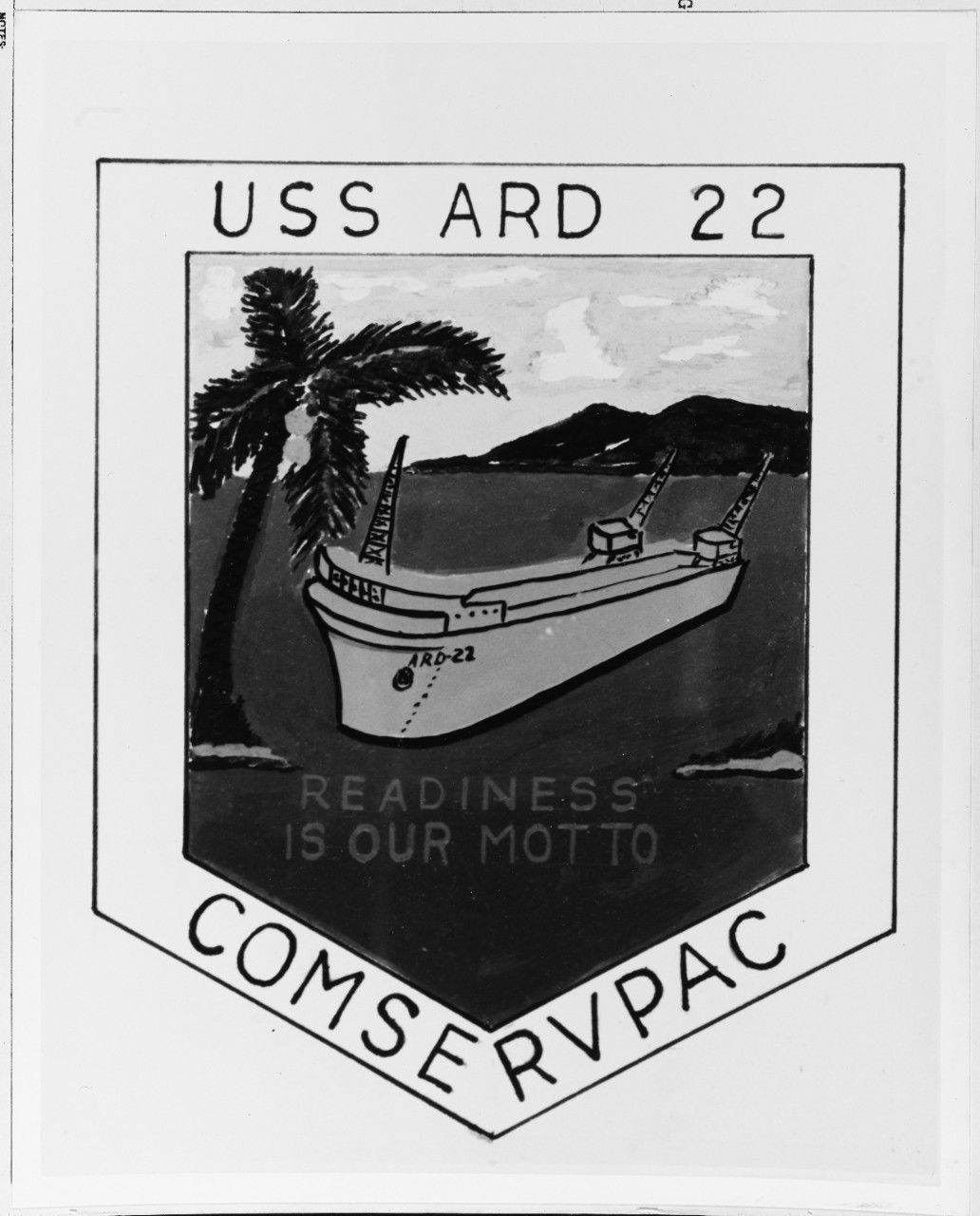Insignia: USS ARD-21