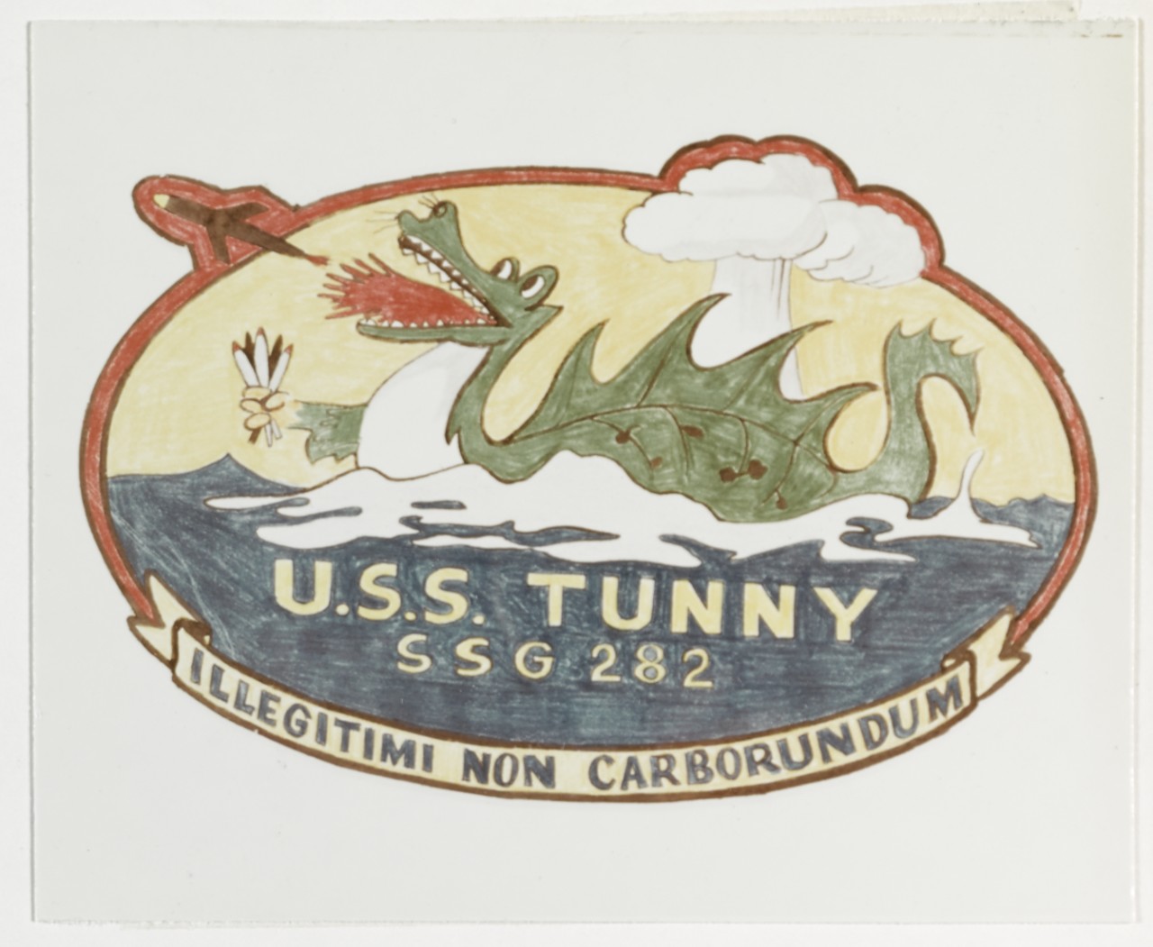 Insignia: USS TUNNY (SSG-282)