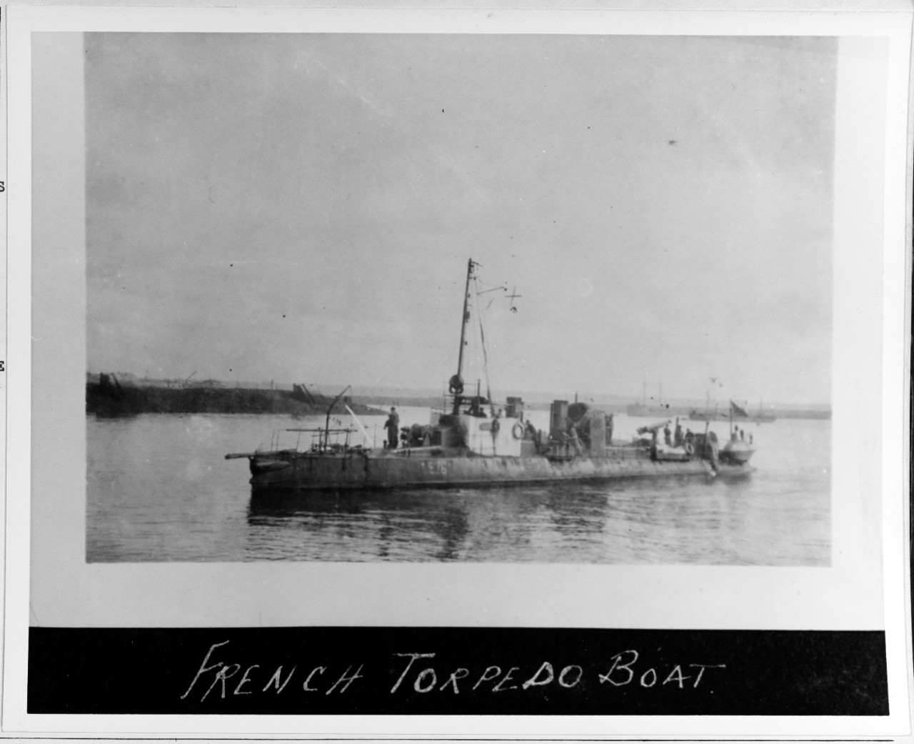 French Torpedo Boat No. 276. 